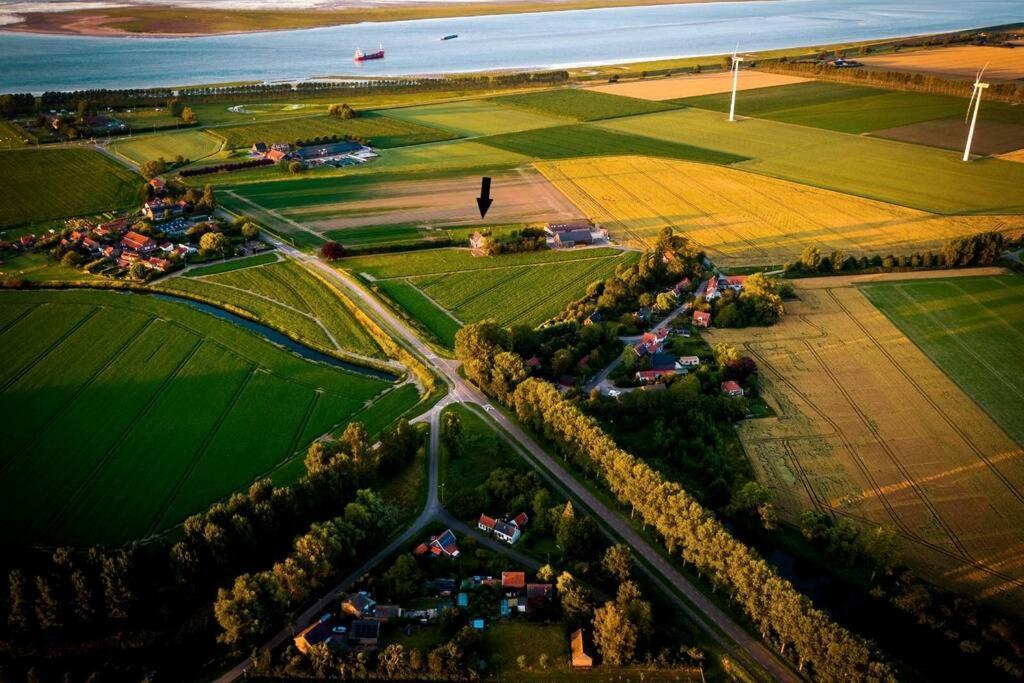 Appartement Op Bioboerderij, Kust, Polder En Rust *